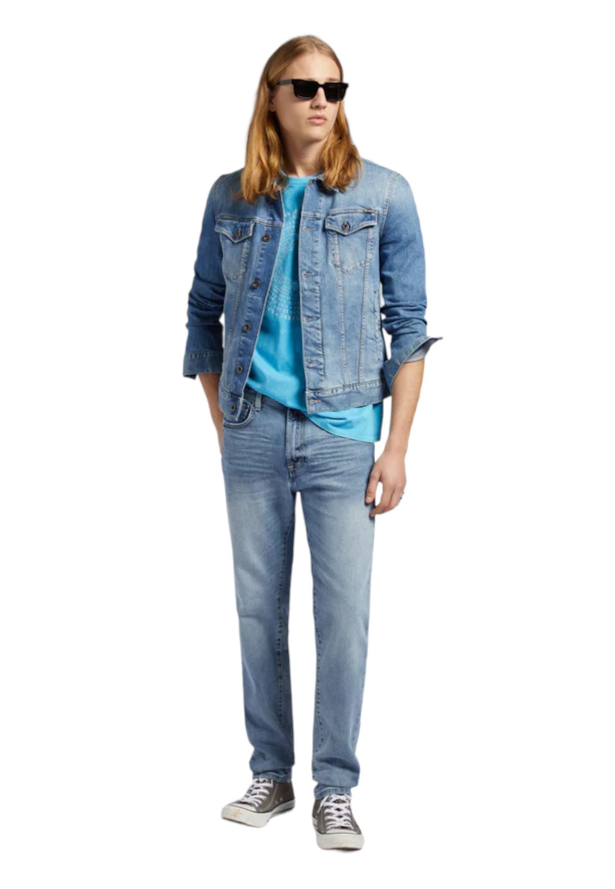 Jeans 5 Tasche Uomo Gas Fit Slim Albert Simple Rpk 351444030753