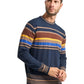 Maglione A Girocollo Uomo Harmont & Blaine Righe Piazzate 3D  HRP823030788