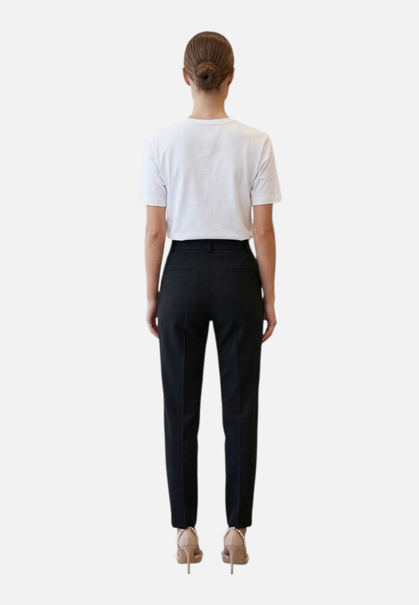 T-Shirt Manica Corta Donna Gaelle Con Dettaglio Aperture Sul Davanti  GAABW00694