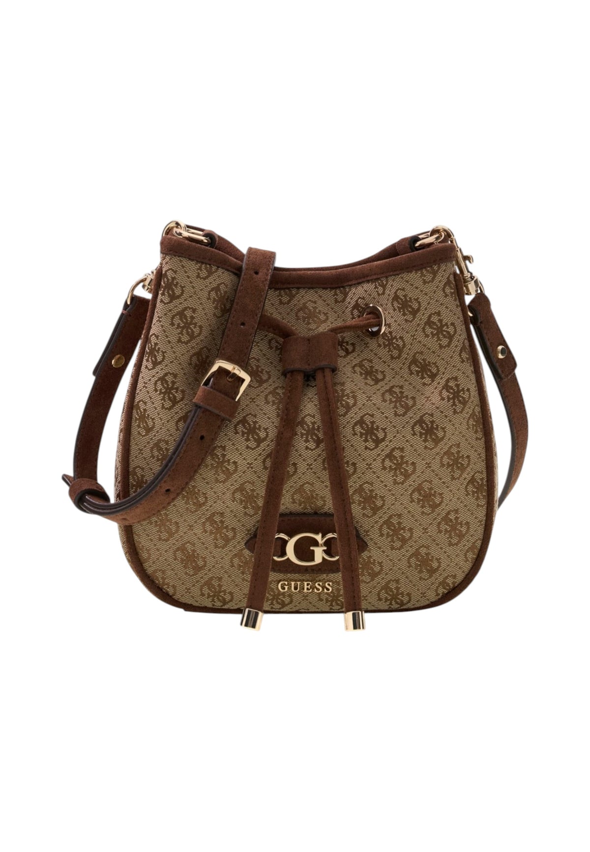 Borsa A Tracolla Donna Guess Mini Drawstring Bucket Samantha HWJG2313770