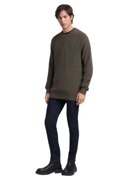 Maglione A Girocollo Uomo Replay A Costine  UK4722.000.G23788