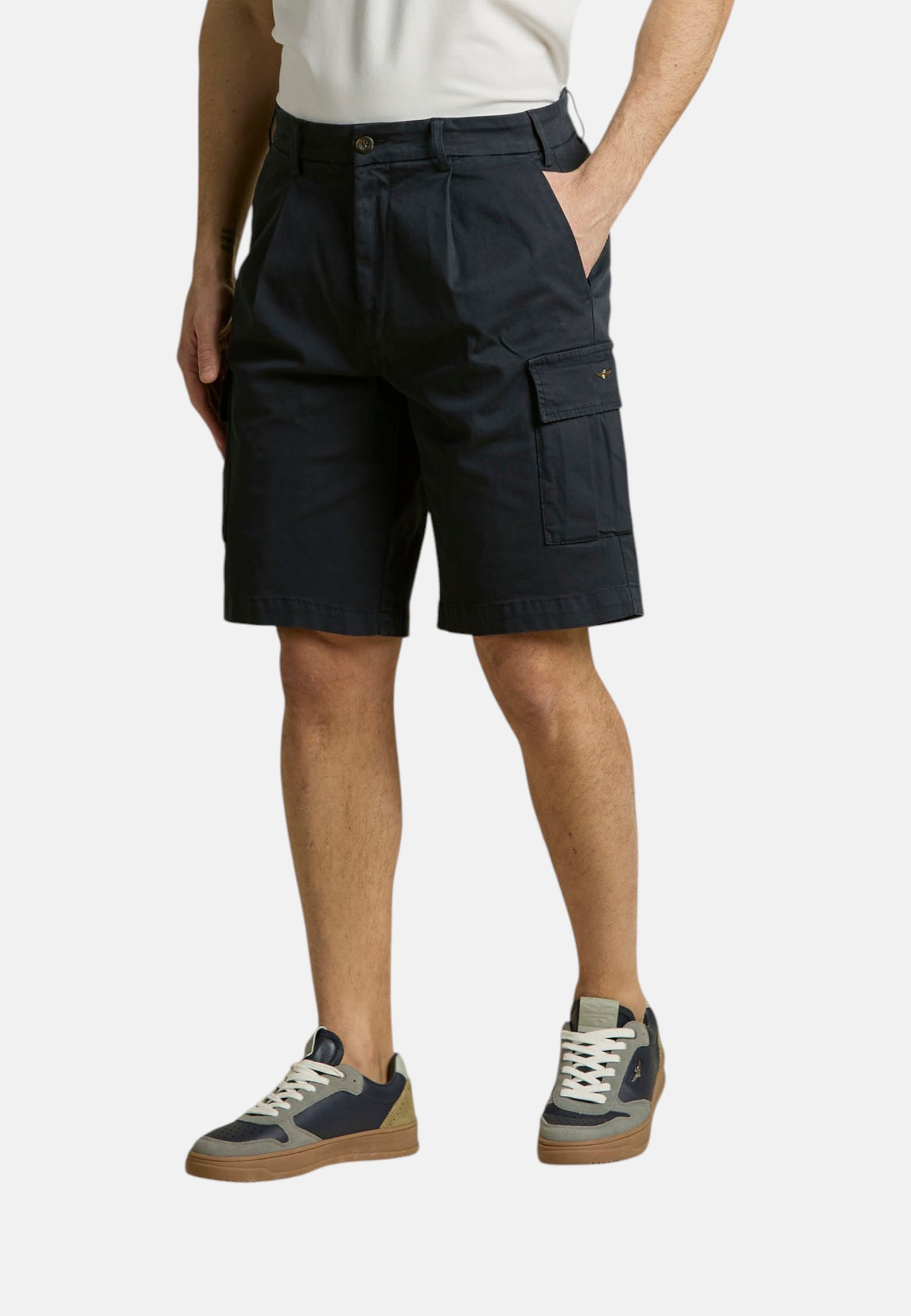 Pantaloncini Bermuda Uomo Aeronautica Militare Cargo  261BE0287UCT04331