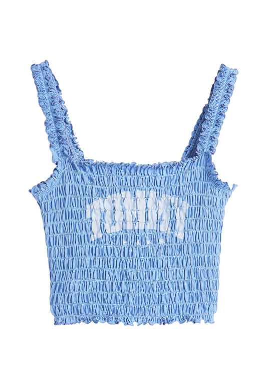 Top  Donna Tommy Jeans  Tjw Smock Varsity Br
