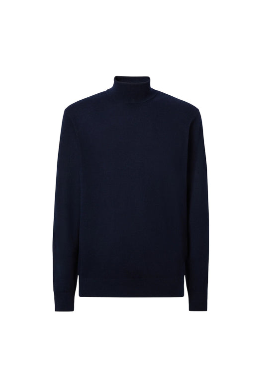 Maglione Collo Alto Uomo Mc2 Saint Barth  Bond Merinocash BOND002