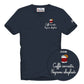 T-Shirt Manica Corta Uomo Mc2 Saint Barth Stampa E/O Ricamo Frontale Negroni Corretti Portofino POT0001