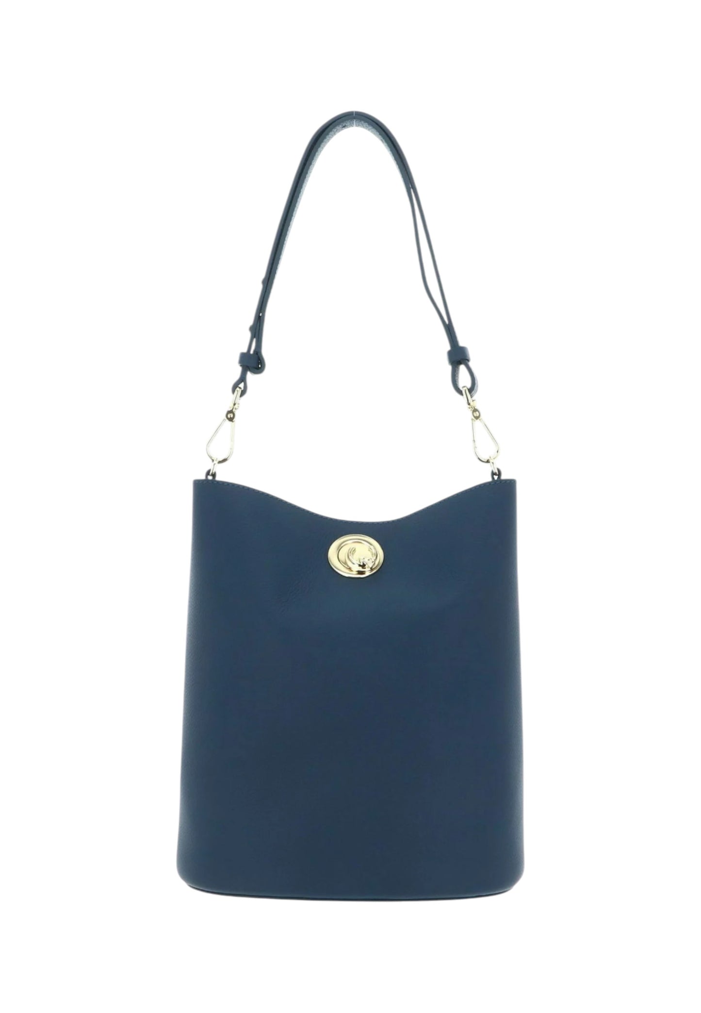 Borsa A Spalla Donna Coccinelle Secchiello In Pelle Martellata Doppia Coccinelle Nikla Medium E1TOA230101