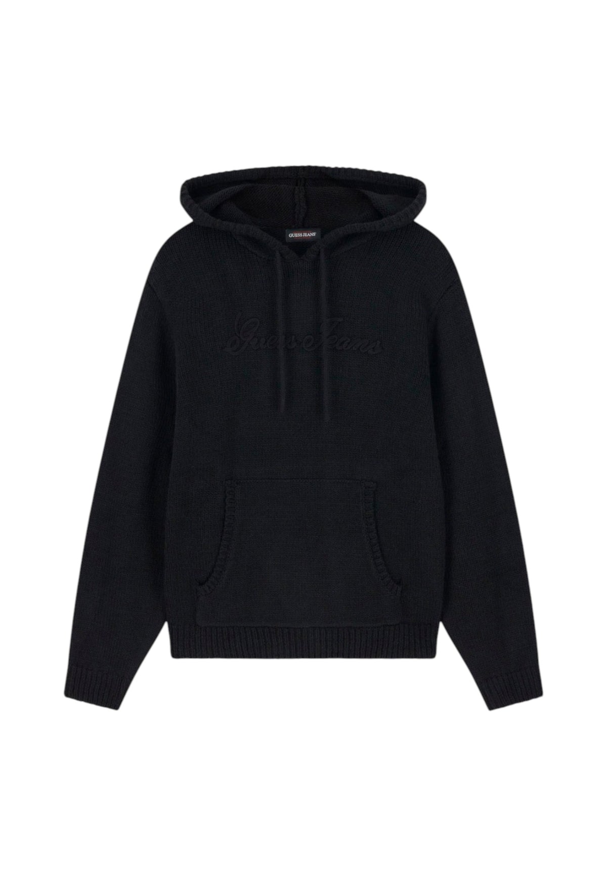 Felpa Con Cappuccio Uomo Guess Logo ricamato Gj M6BR08Z1231