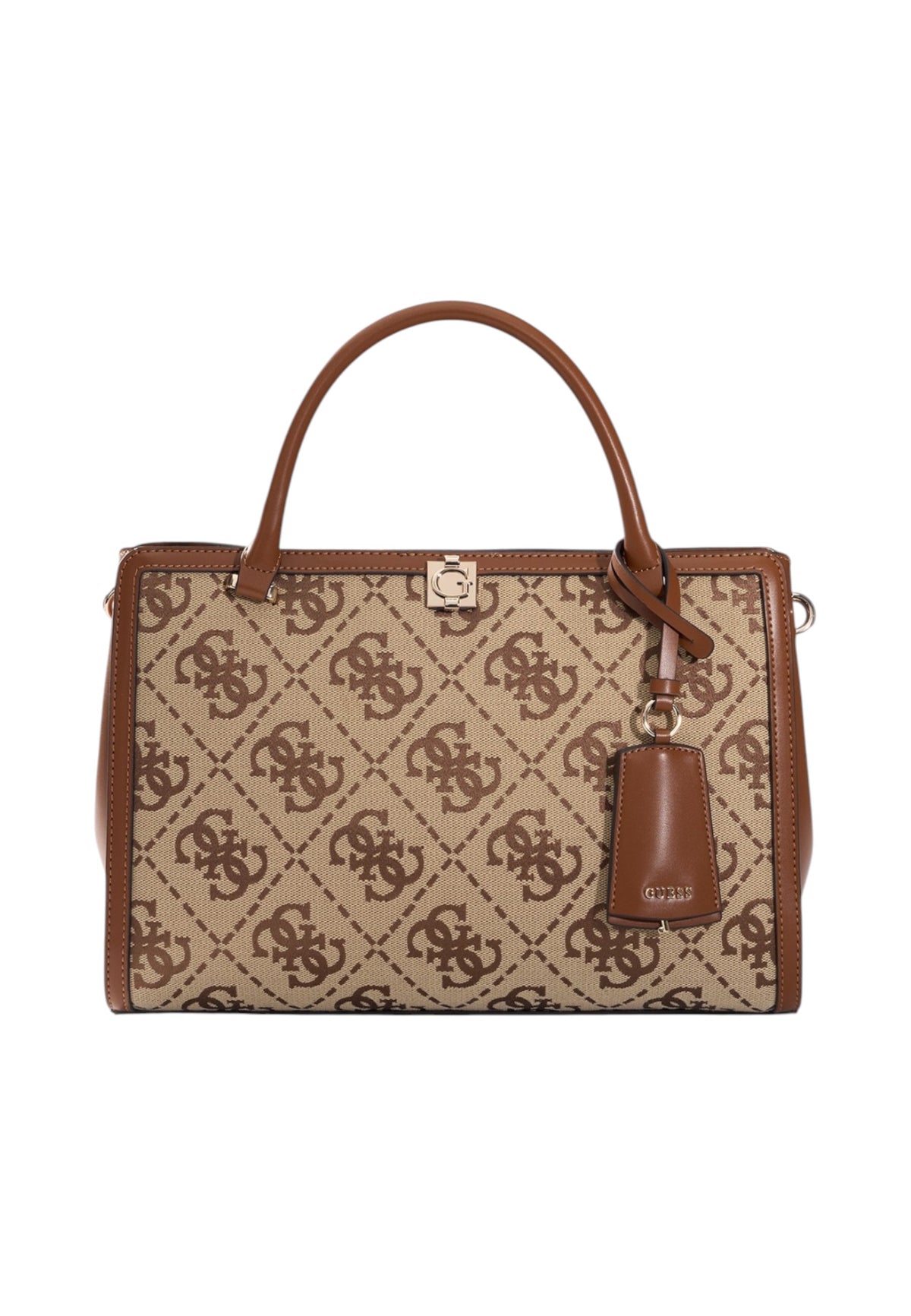 Borsa A Mano Donna Guess Logo Girlfriend Satchel Audrey HWJG9755070