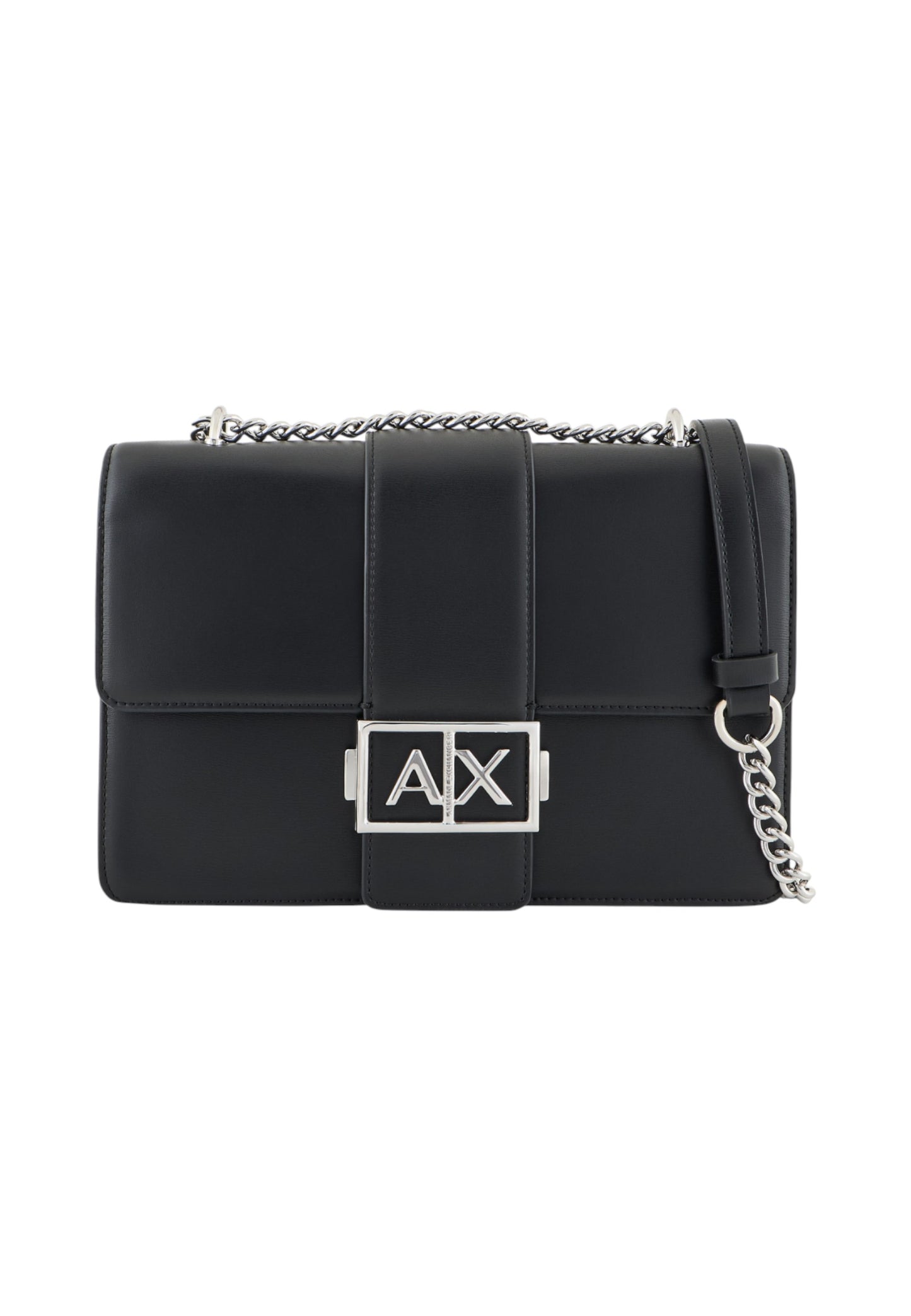 Borsa A Tracolla Donna Armani Exchange Grande Con Logo In Metallo  XW000070AF12039