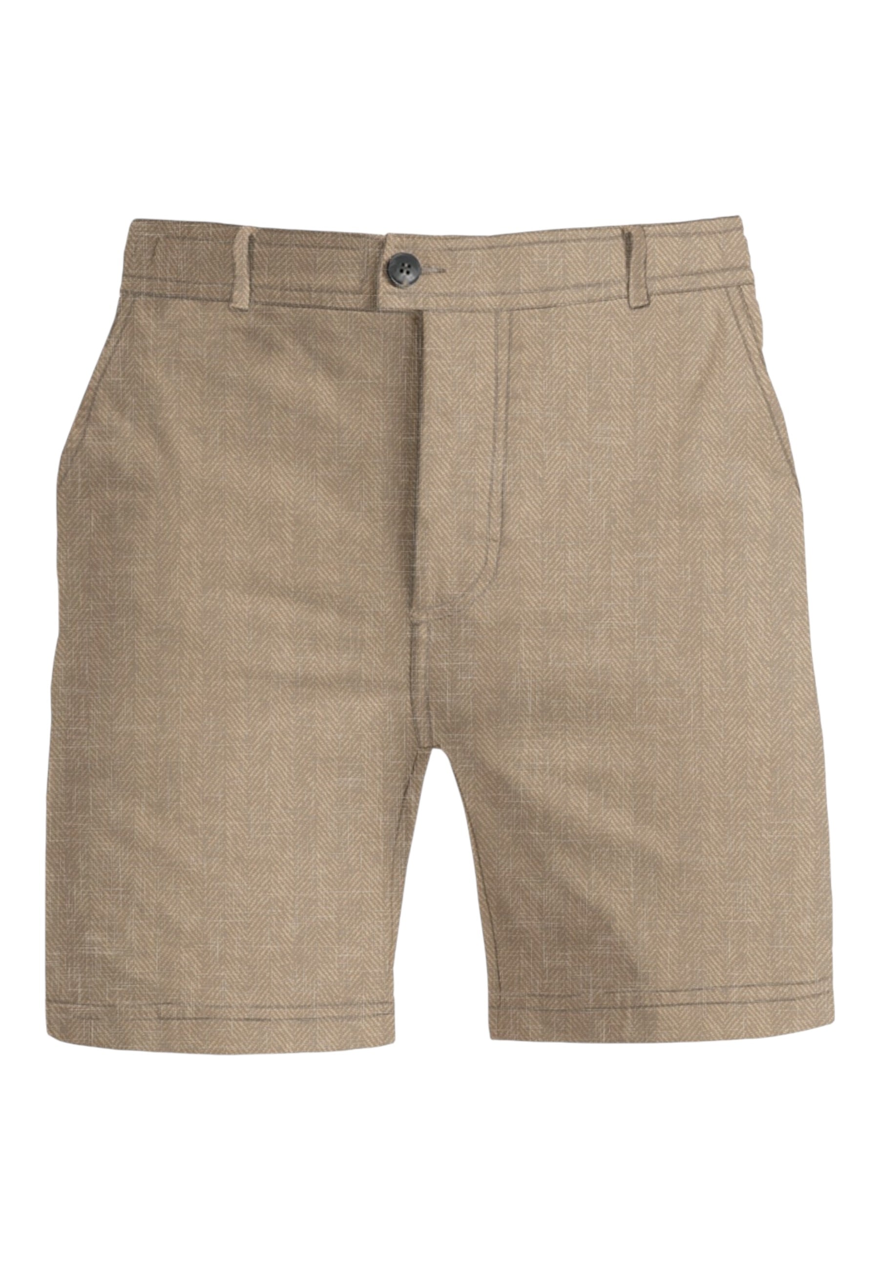 Pantaloncini Bermuda Uomo Mc2 Saint Barth Linen Herringbone Sebastian SEB0001