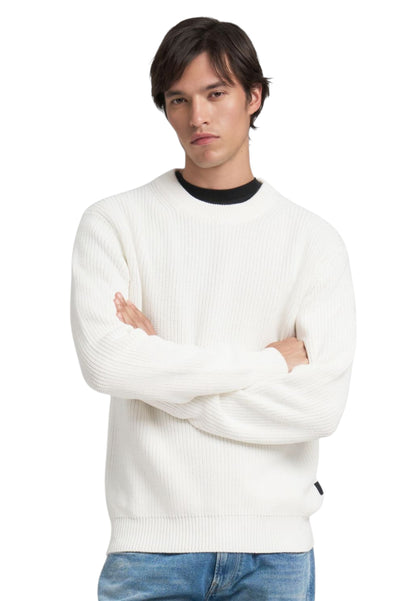 Maglione A Girocollo Uomo Replay A Costine  UK4722.000.G23788