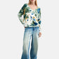 Maglione  Donna Desigual  Jers Coldbotanic 26WWJF38