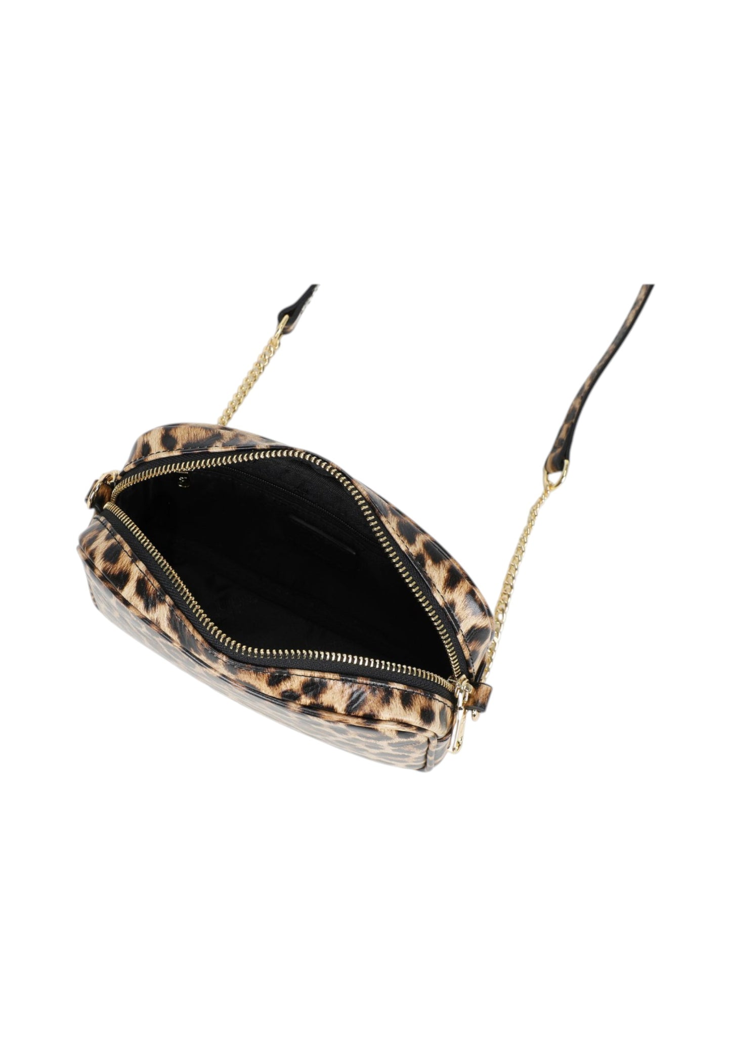 Borsa A Tracolla Donna Braccialini In Pelle Con Stampa Leopard Dolly B19090PP