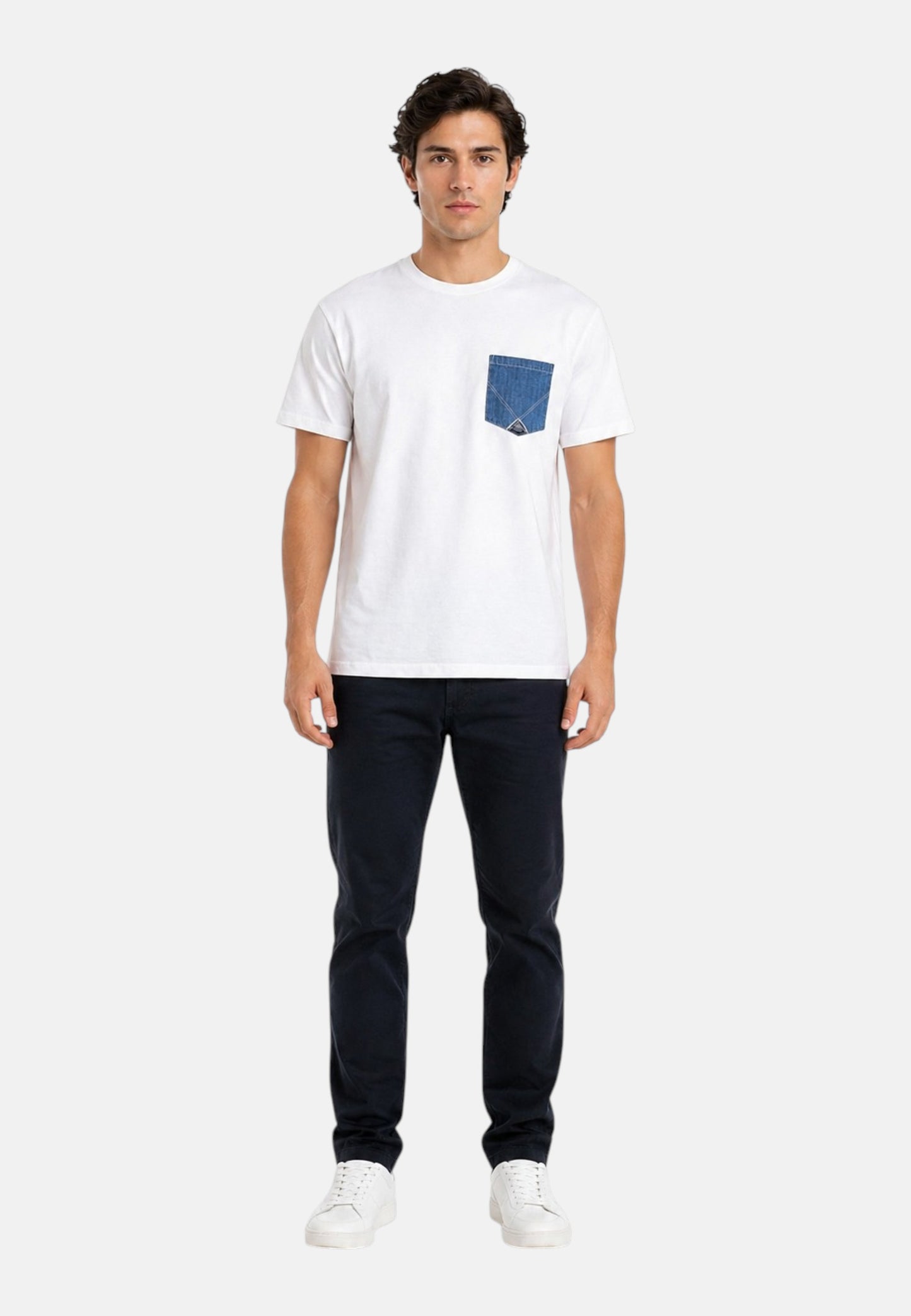 T-Shirt Manica Corta Uomo Roy Roger's In In Jersey Pesante  RRU90171CA160111