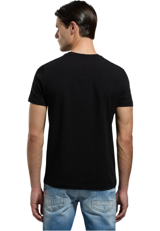 T-Shirt Manica Corta Uomo Bikkembergs Stampa BKK