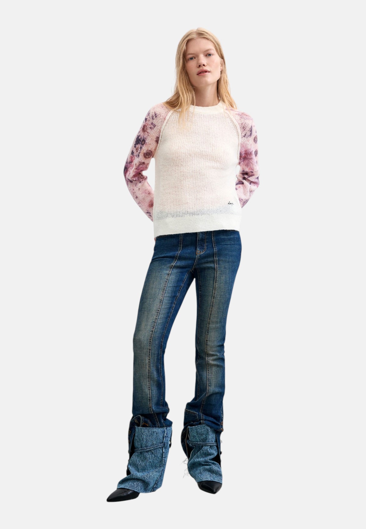 Maglione  Donna Desigual  Jers Fancybotanic 26WWJF19