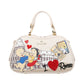 Borsa A Mano Donna Braccialini Bauletto Cartoline Lt LT204YY