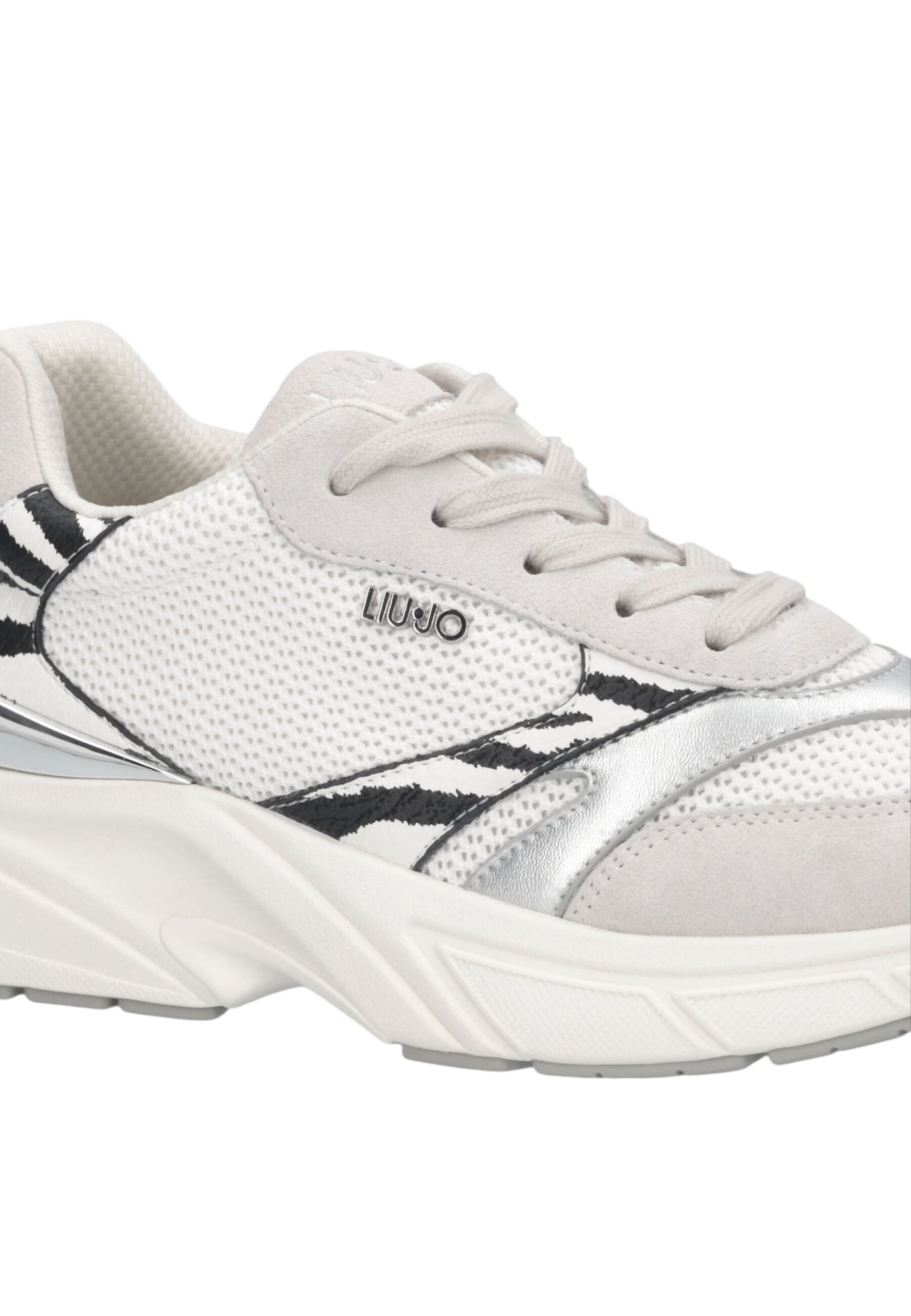 Sneakers Basse Donna Liu Jo In Stampato Leather/Mesh Lj01 09 BA6049PX884