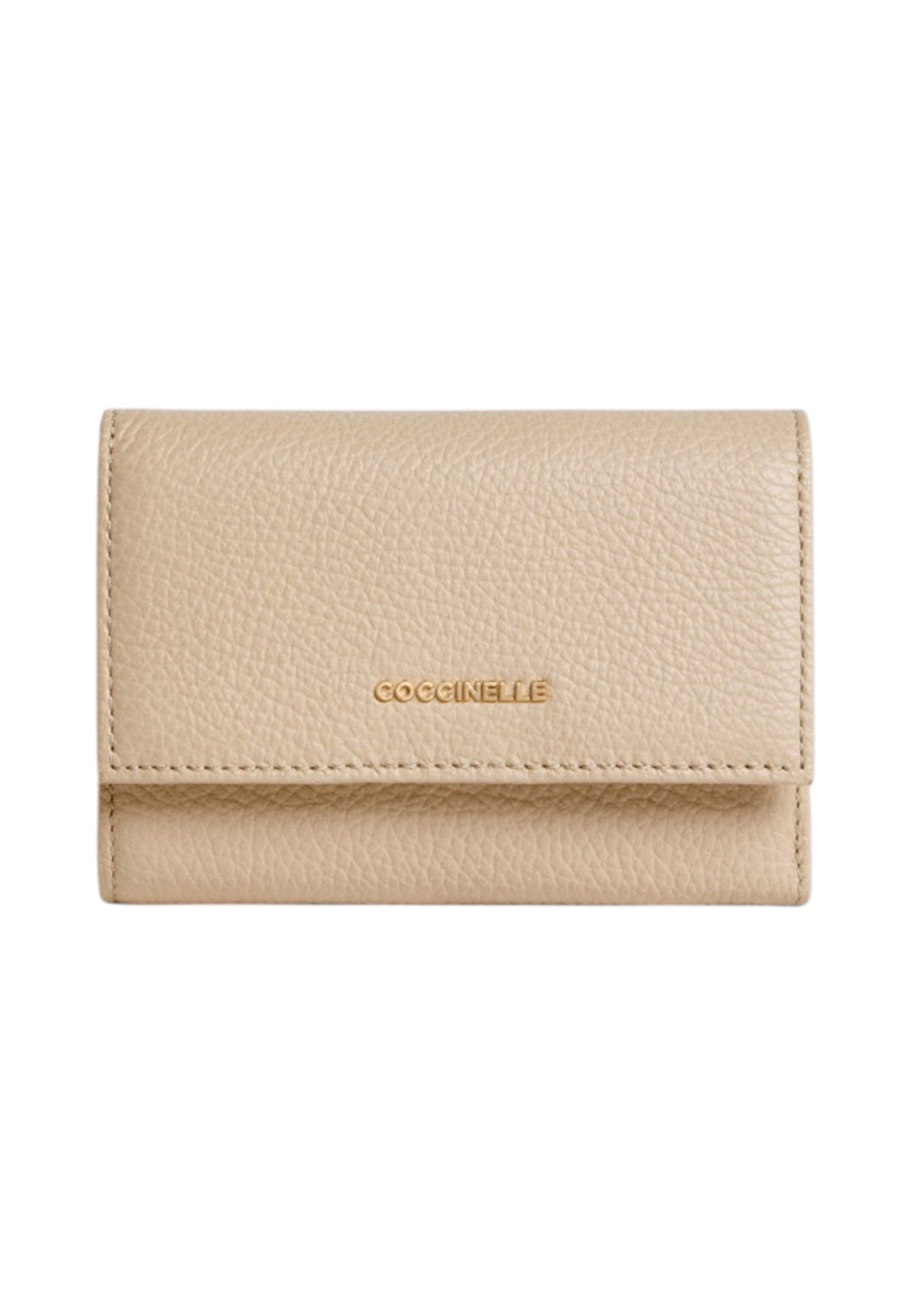 Portafoglio Con Patta Donna Coccinelle In Pelle Martellata Metallic Soft Medium E2MW5116601