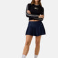 Gonna Corta Donna Guess In Denim Gj Pleated Skirt W6RD38D6551