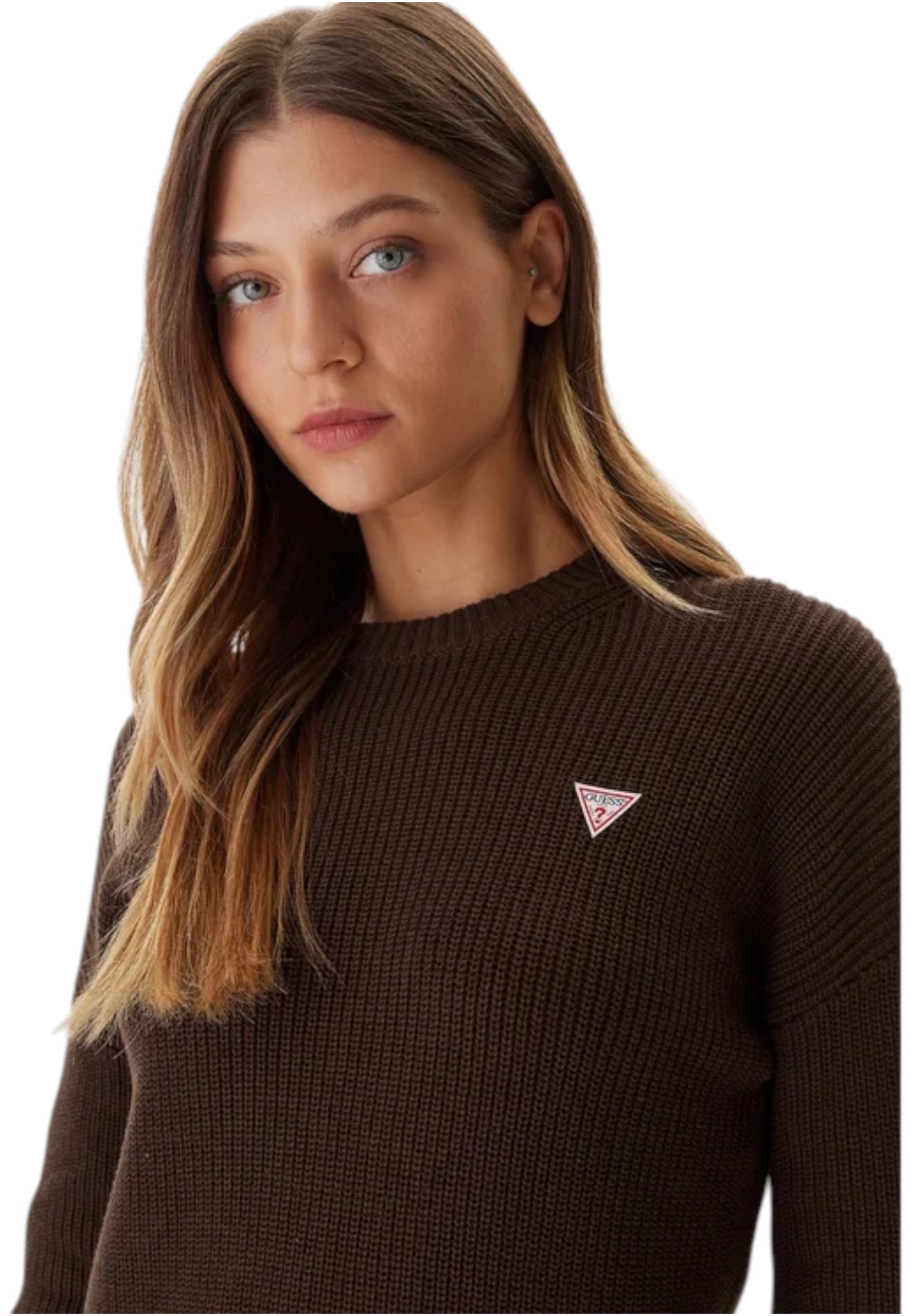 Maglione A Girocollo Donna Guess  Gj Mini Triangle W4BR08Z3HM1