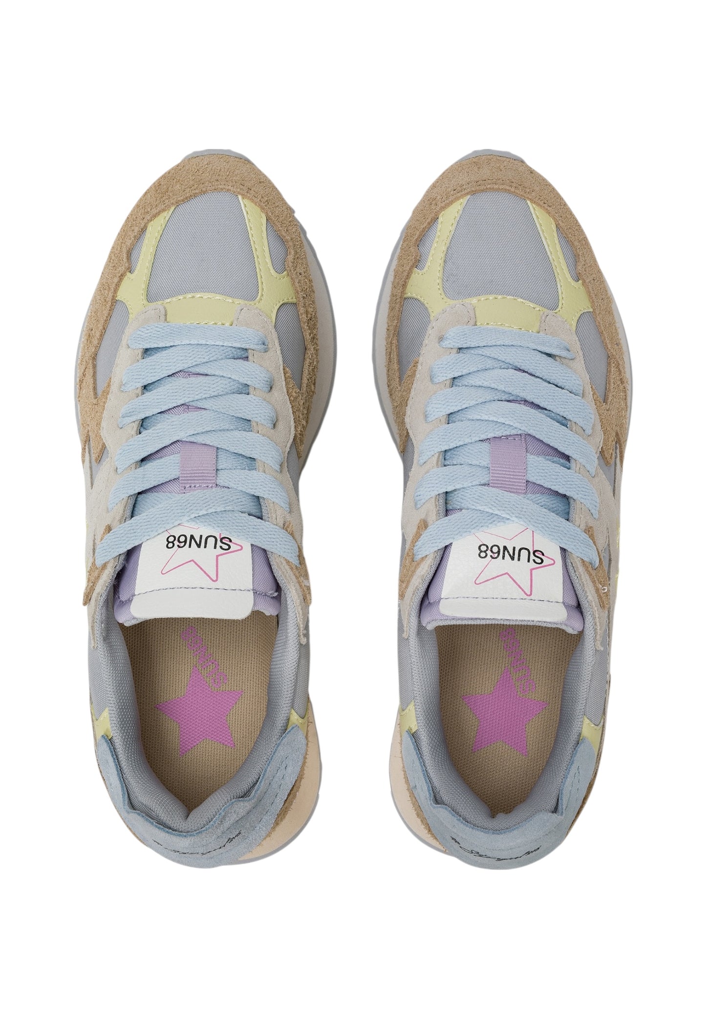 Sneakers Basse Donna Sun68  Stargirl Multicolor Option Z36215