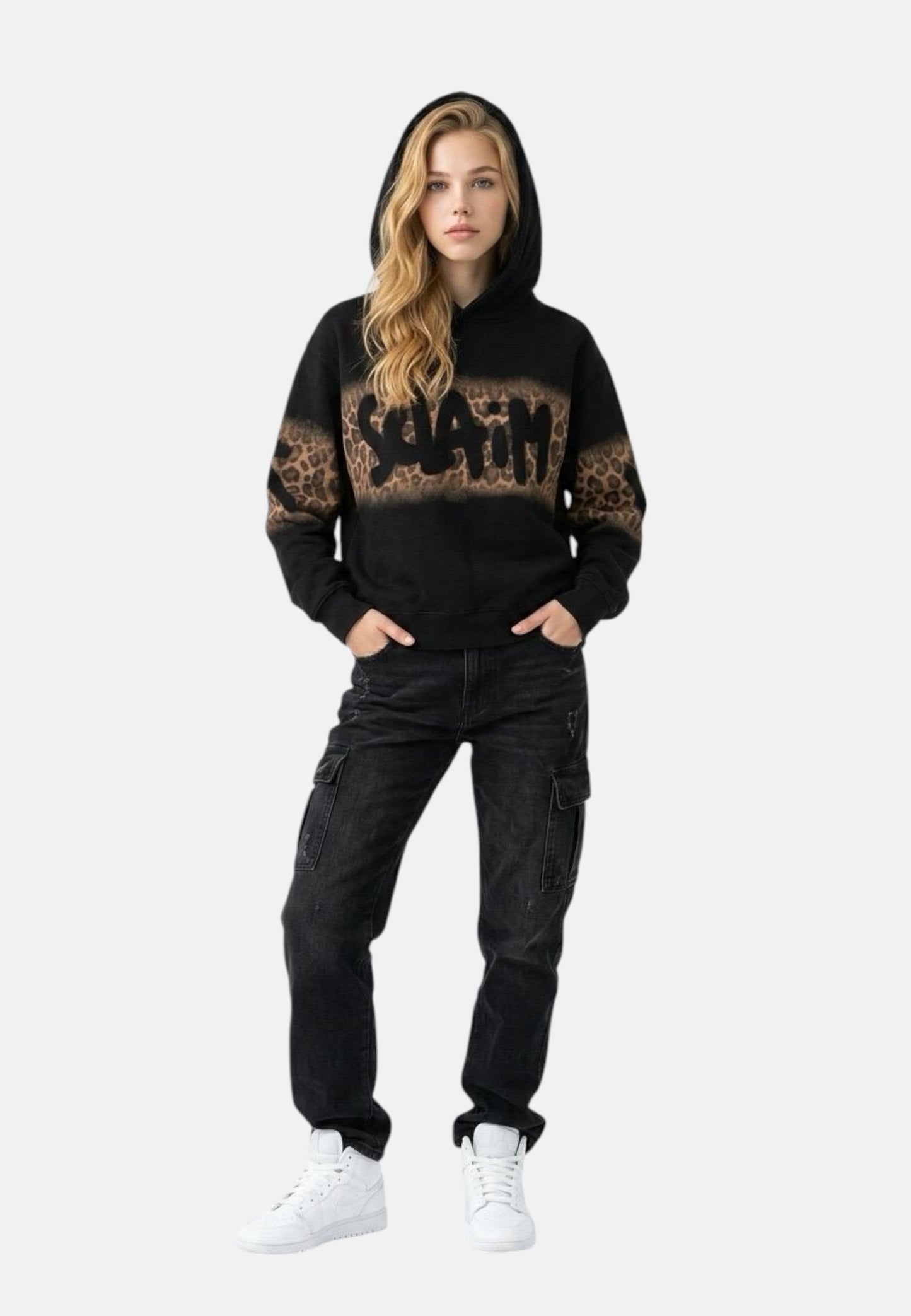Felpa Con Cappuccio Donna Disclaimer   26EDS55567