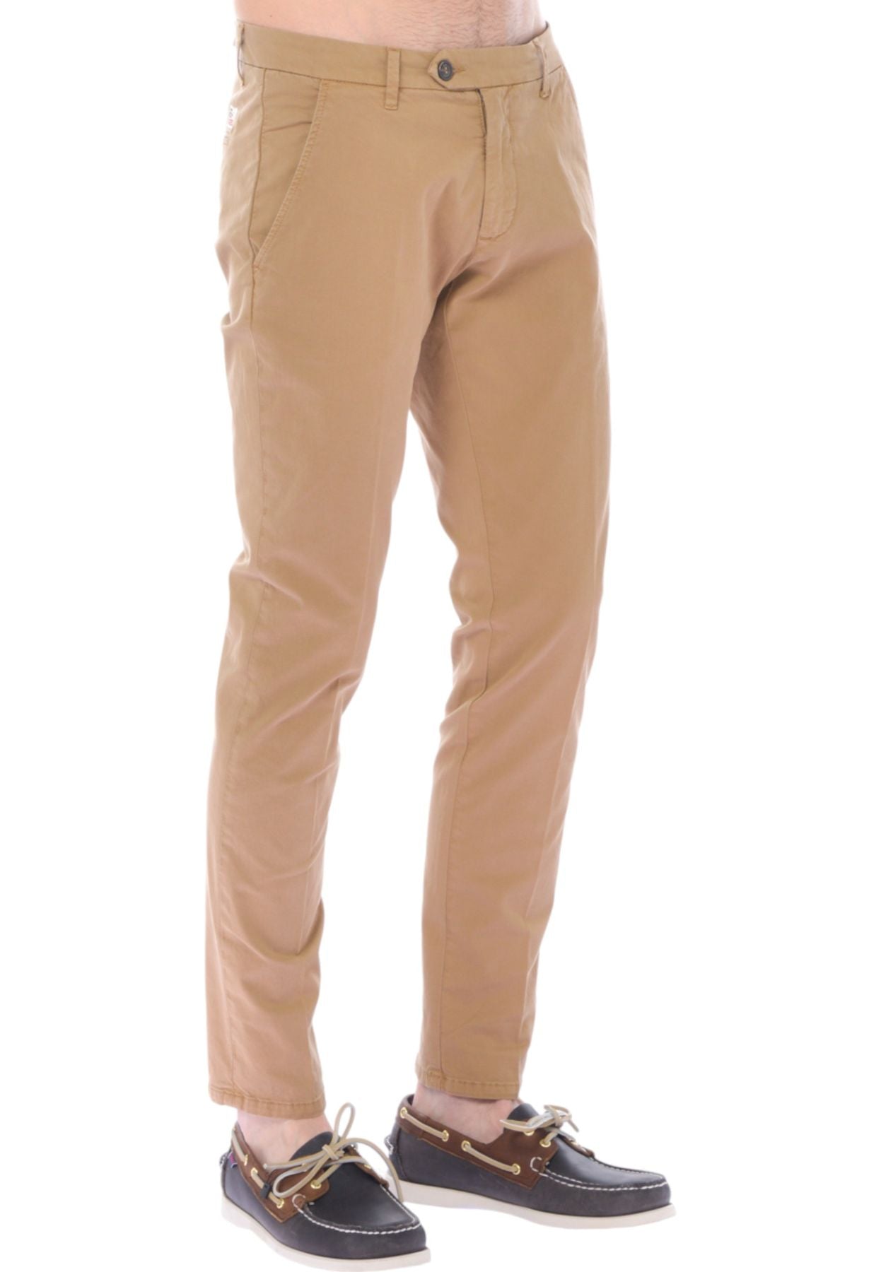 Pantaloni Slim Fit Uomo Roy Roger's In Gabardina Elasticizzata New Rolf Read RRU013C9250112