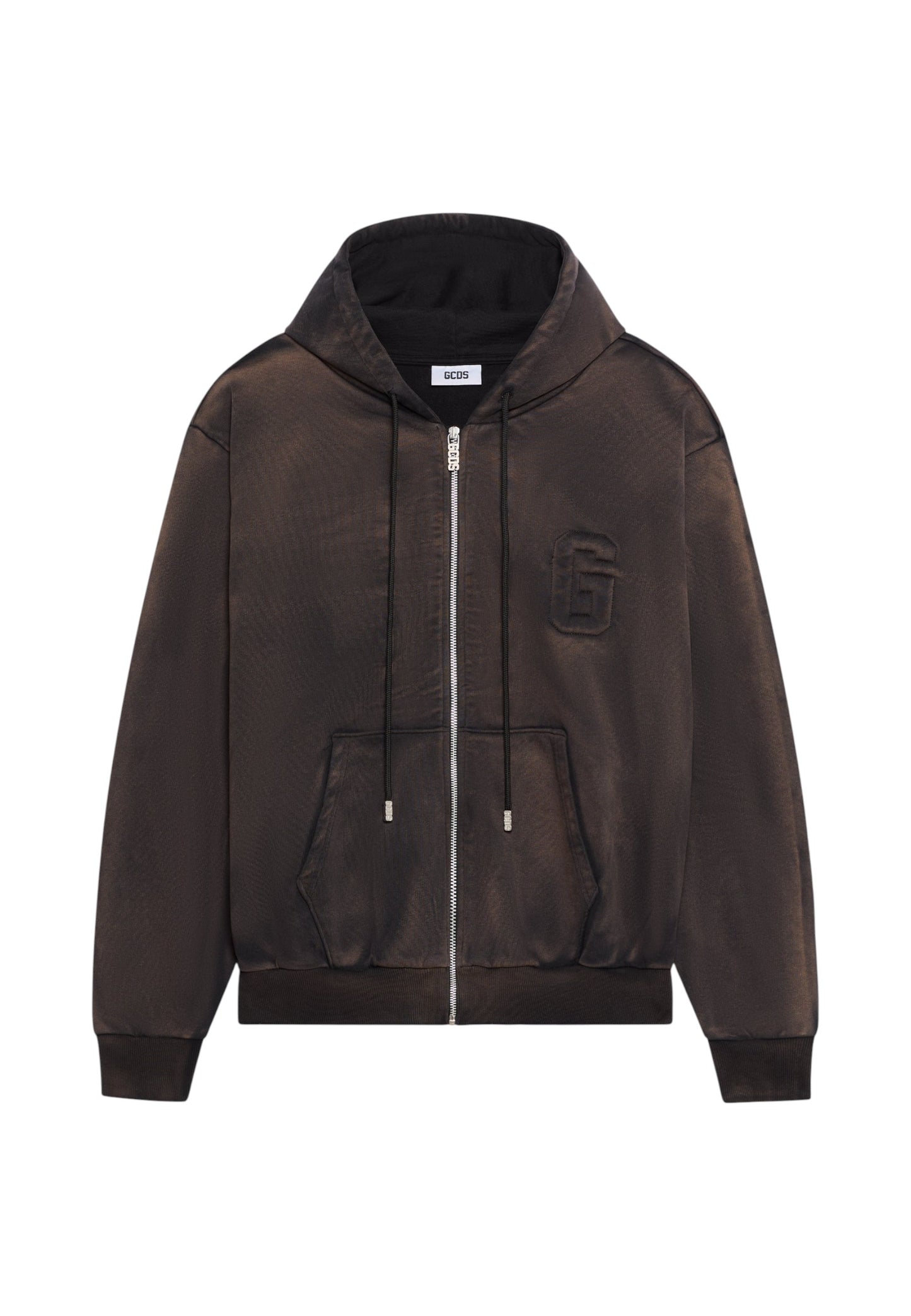 Felpa Con Zip Uomo Gcds  Faded B2CM1908JE7