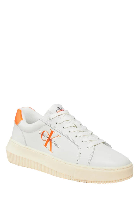 Sneakers Basse Donna Calvin klein Jeans  Chunky Cupsole Mono Lth Wn YW0YW00823