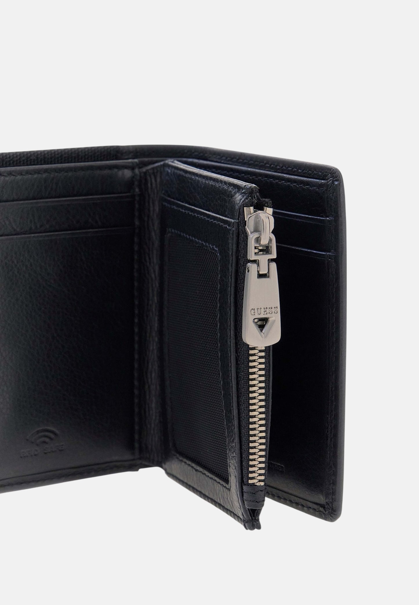 Portafoglio Con Portacarte Uomo Guess Bifold Top Zip Double Berna SMBEHNLEA46