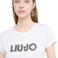 T-Shirt Manica Corta Donna Liu Jo  Liujo Diagon.Cry UF5266JS904