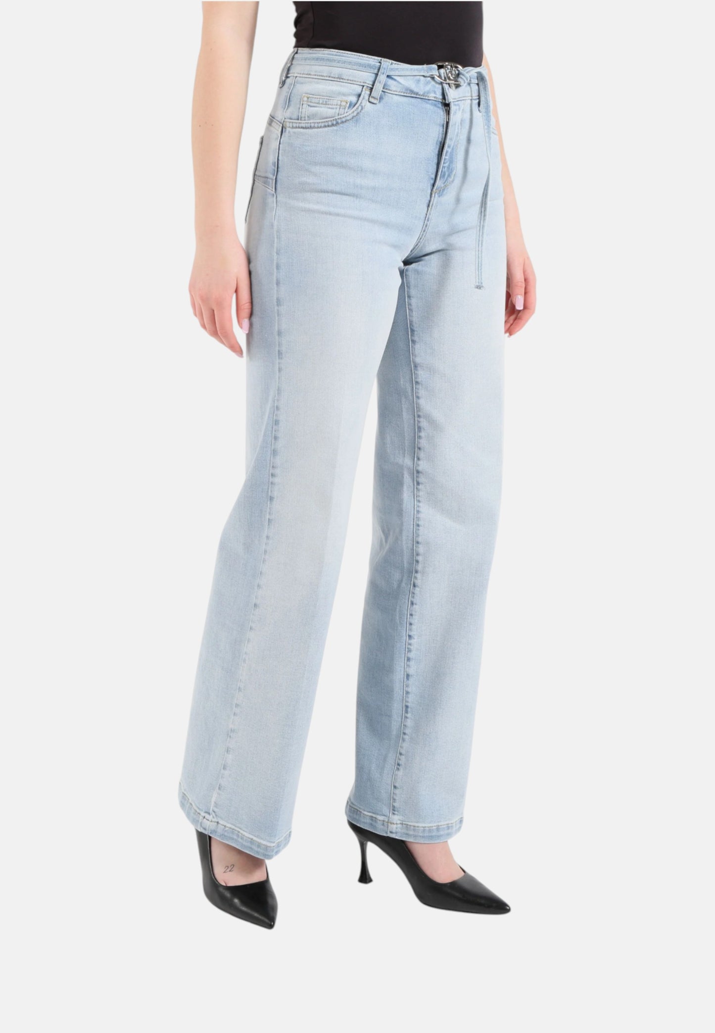 Jeans Flare Fit Donna Liu Jo Vita Alta Good Flare UA6160D0264