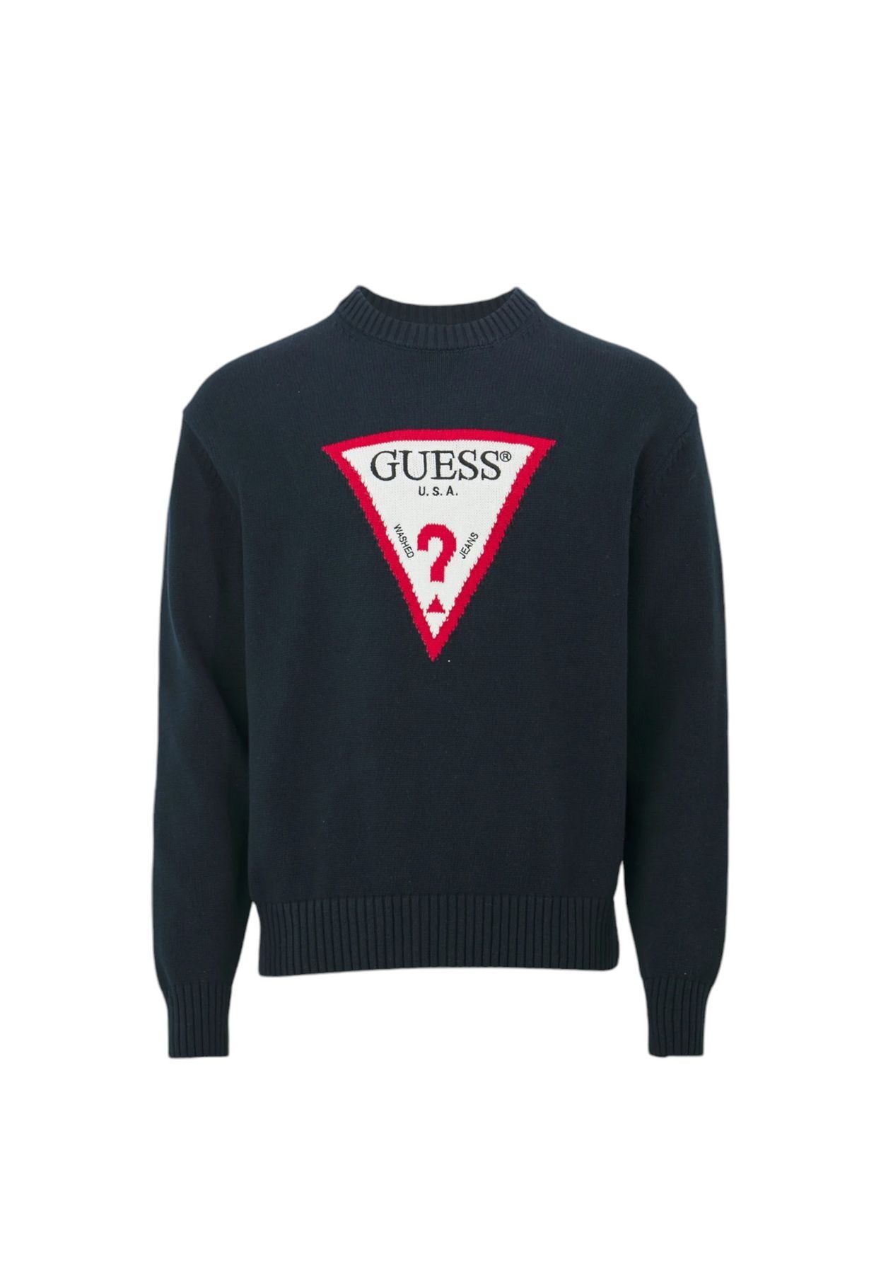 Maglione A Girocollo Uomo Guess  Gj Big Triangle M4BR32Z3HM1