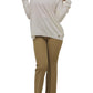 Maglione A Girocollo Donna White Wise Over In Cashmere  WW18036