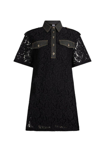 Vestito Corto Donna Liu Jo In Pizzo  UF5234J4957