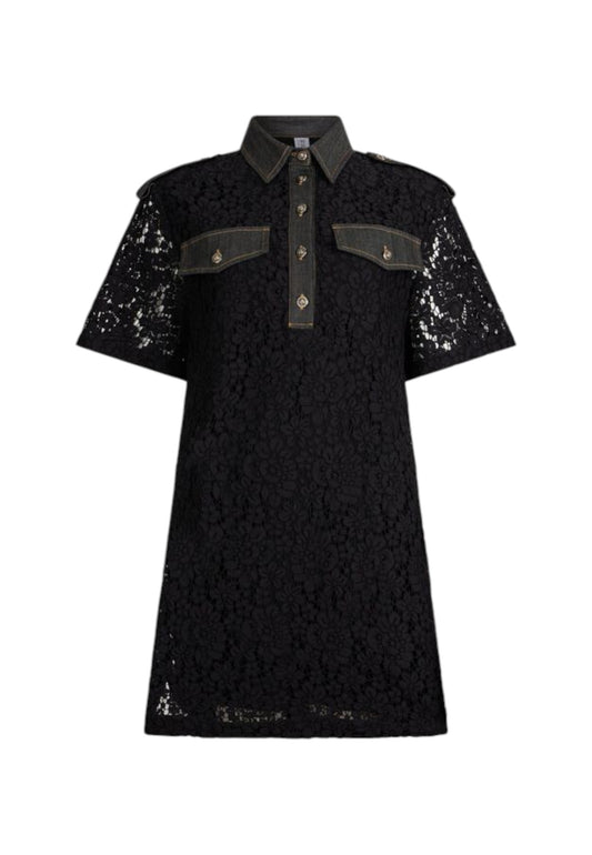 Vestito Corto Donna Liu Jo In Pizzo  UF5234J4957