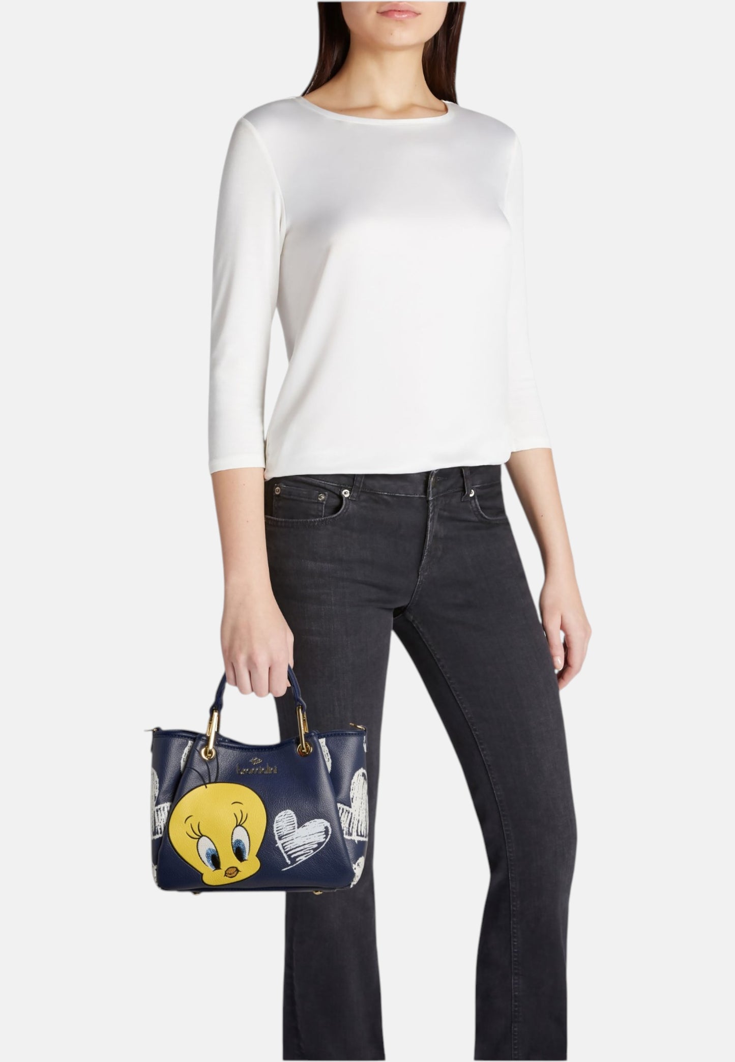Borsa A Mano Donna Braccialini Stampa Titti Amy Lt LT265YY