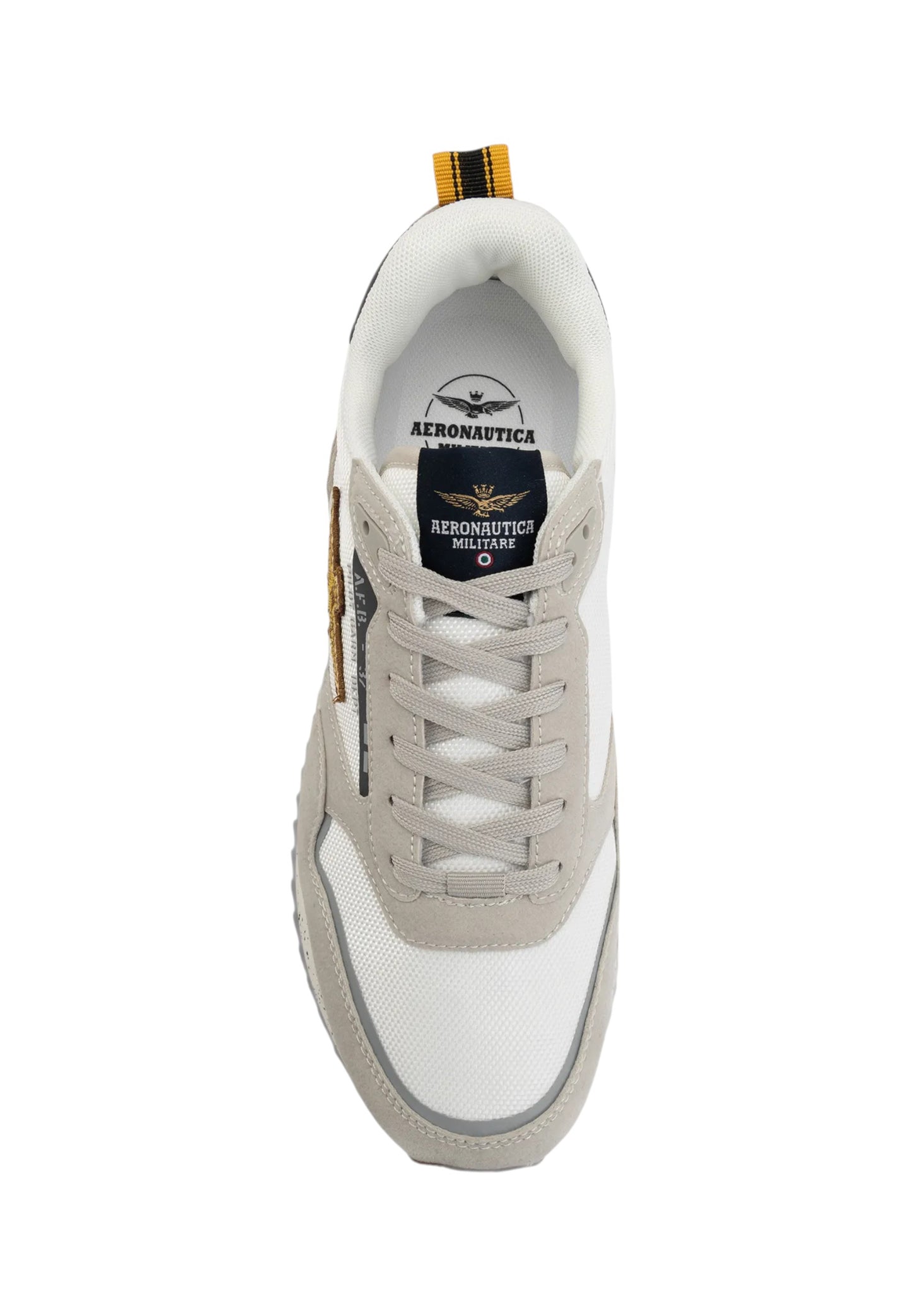 Sneakers Basse Uomo Aeronautica Militare Con Patch AM E Aquila  261SC0288UCT03545