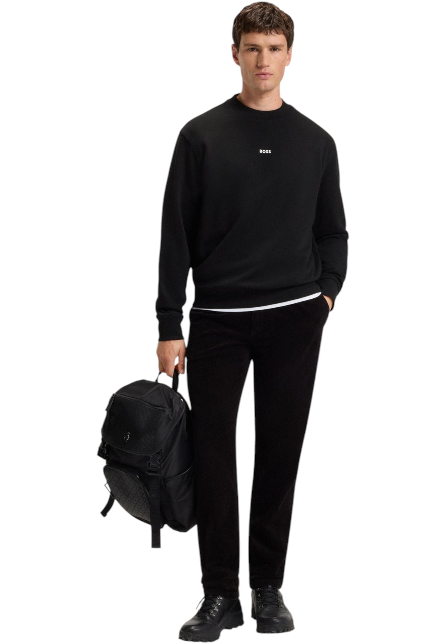 Felpa A Girocollo Uomo Boss  WeSmallcrew 50514541