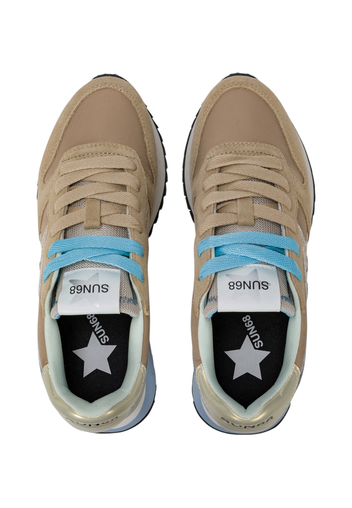 Sneakers Basse Donna Sun68  Stargirl Glitter Logo Z36214