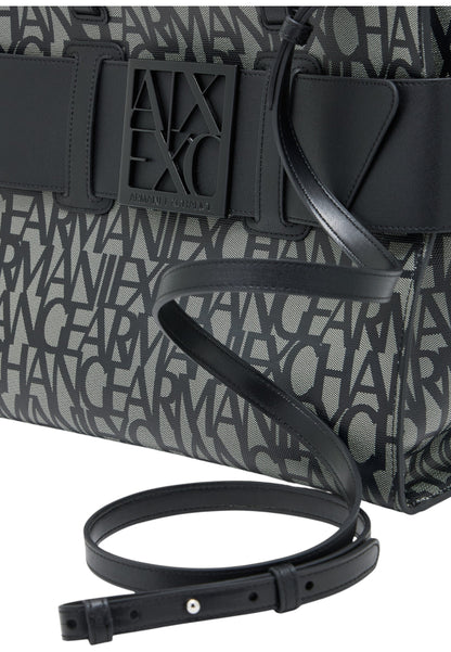 Borsa A Mano Donna Armani Exchange Tote Grande Monogram  9426893F742