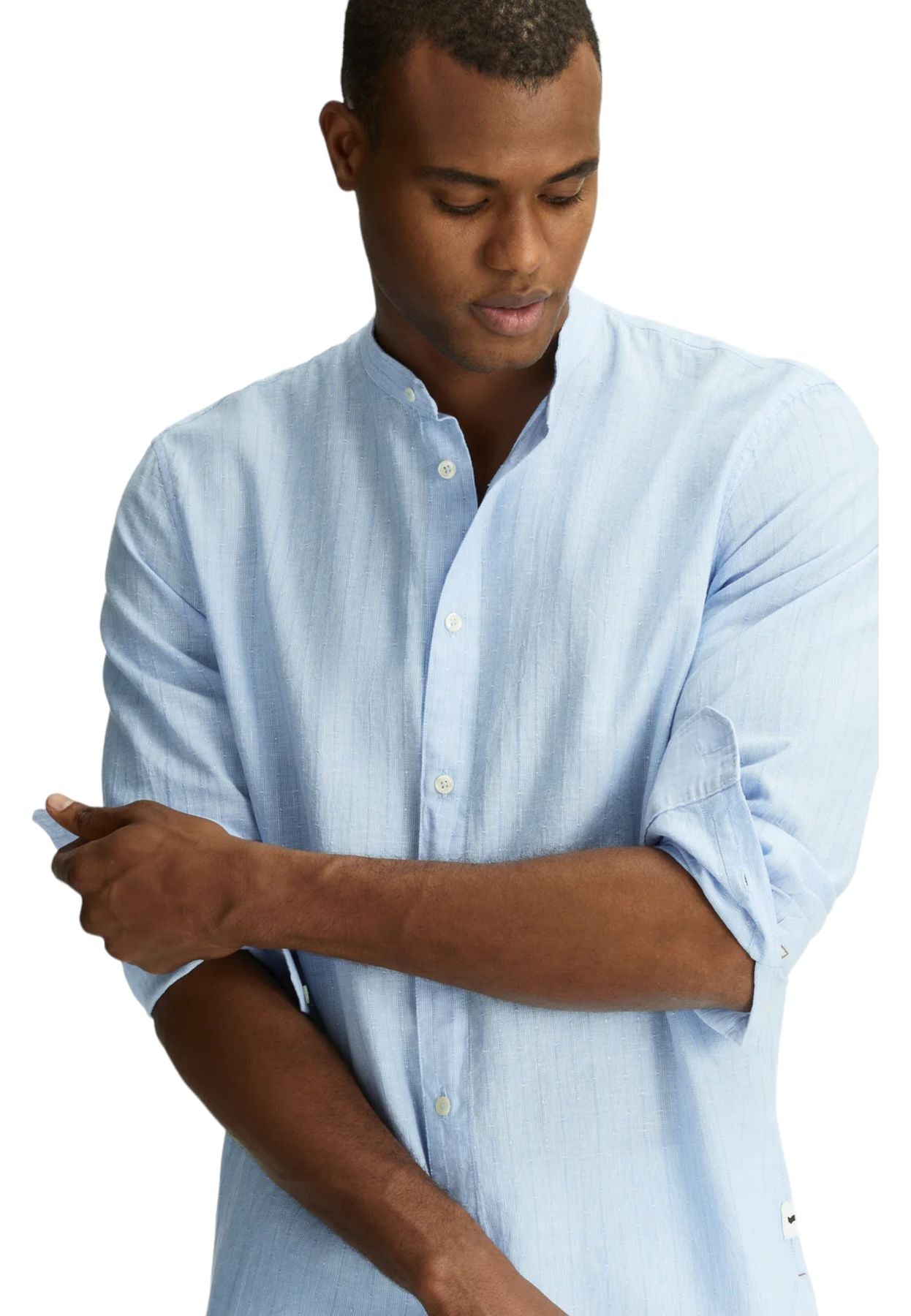 Camicia Manica lunga Uomo Gas Linen Dobby Misao/R 151387101037