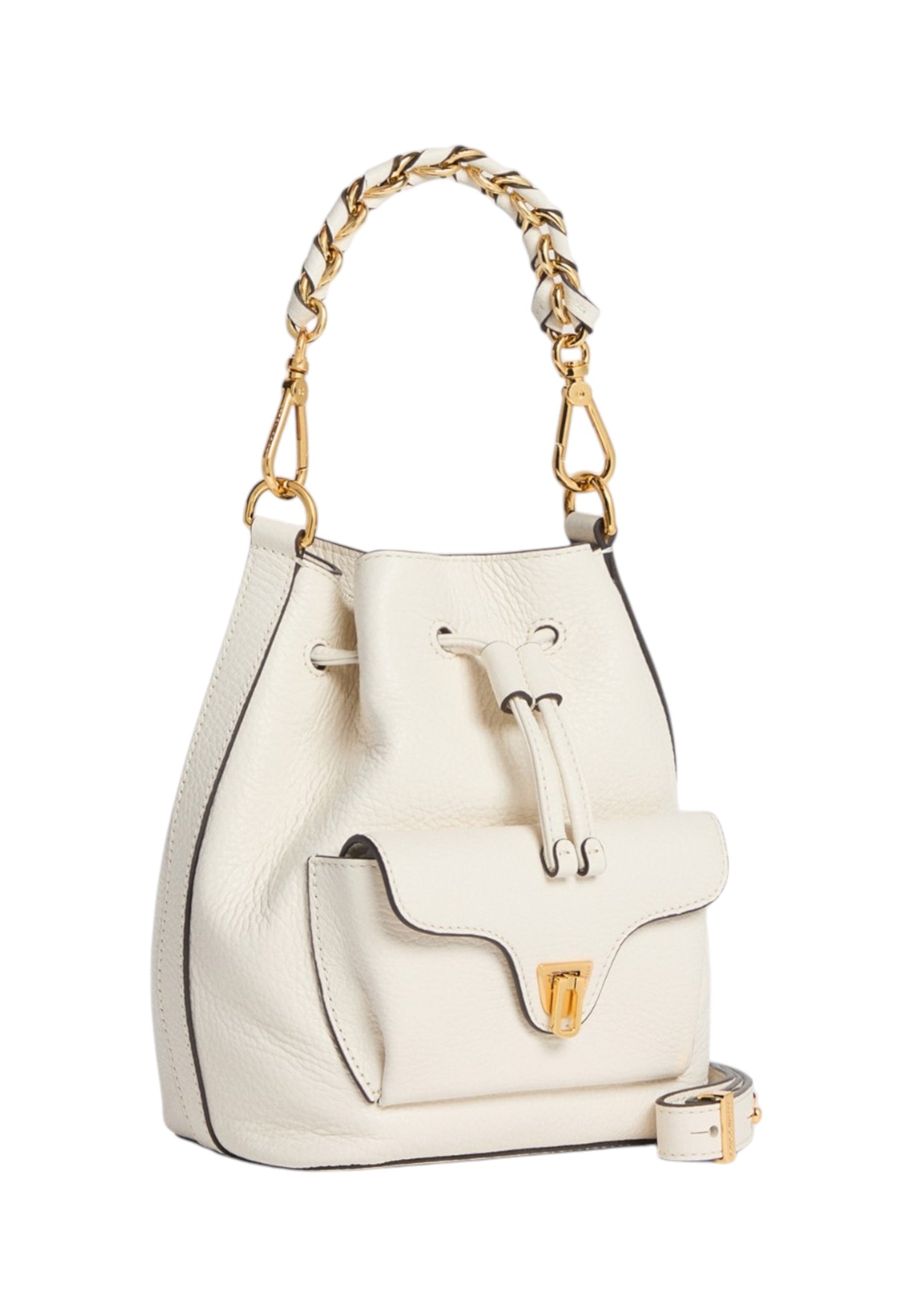Borsa A Spalla Donna Coccinelle Secchiello In Pelle Martellata Coccinelle Beat Generation Small E1TFK230301