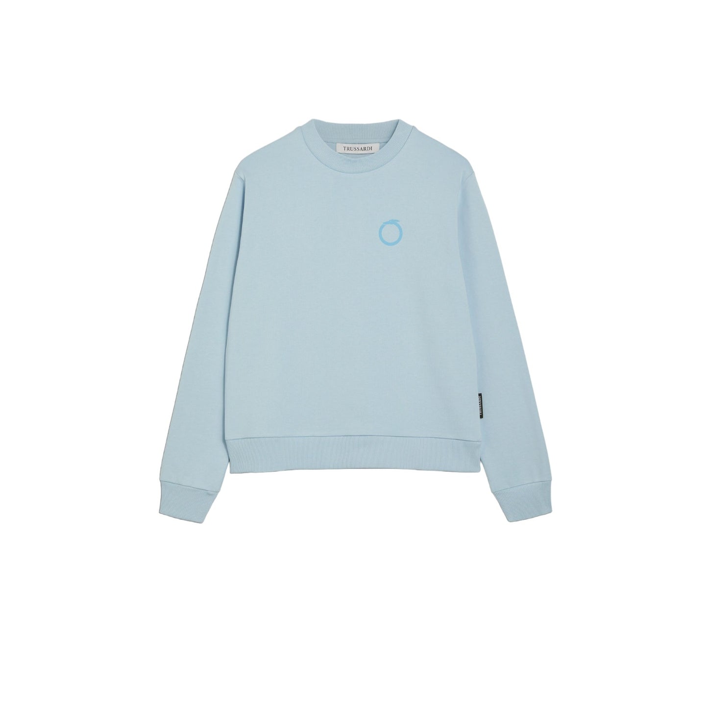 Felpa A Girocollo Donna Trussardi  Small Greyhound Print Cotton Fleece Medium Weight 56F00250-1T006303