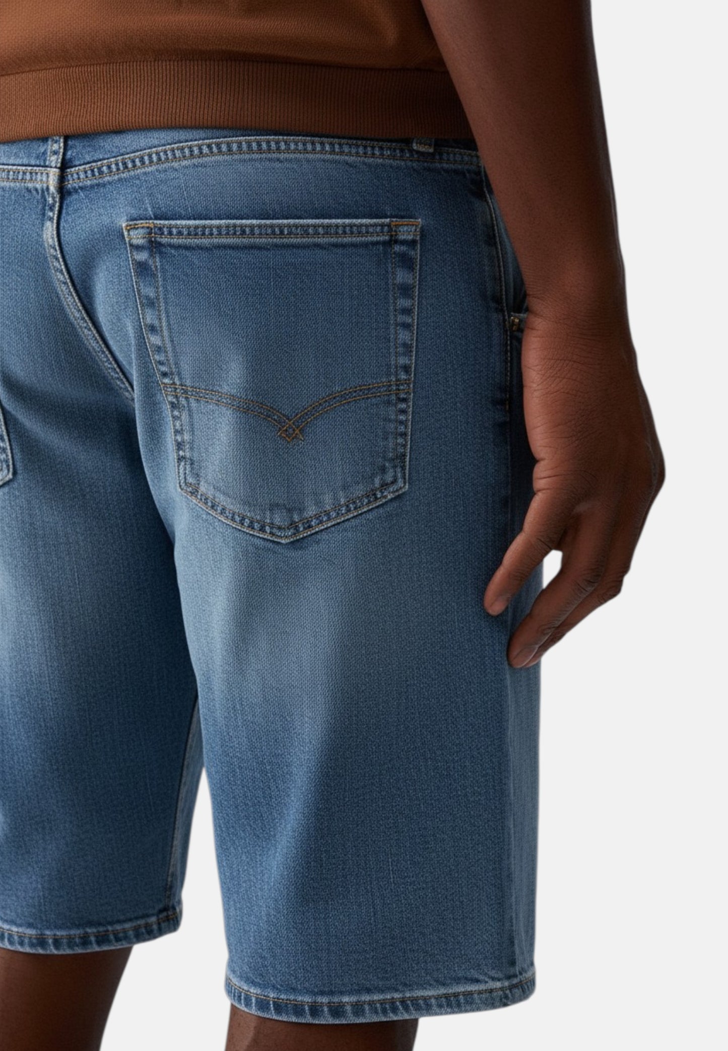Pantaloncini Bermuda Uomo Liu Jo In Denim Bruce QXX097D4952