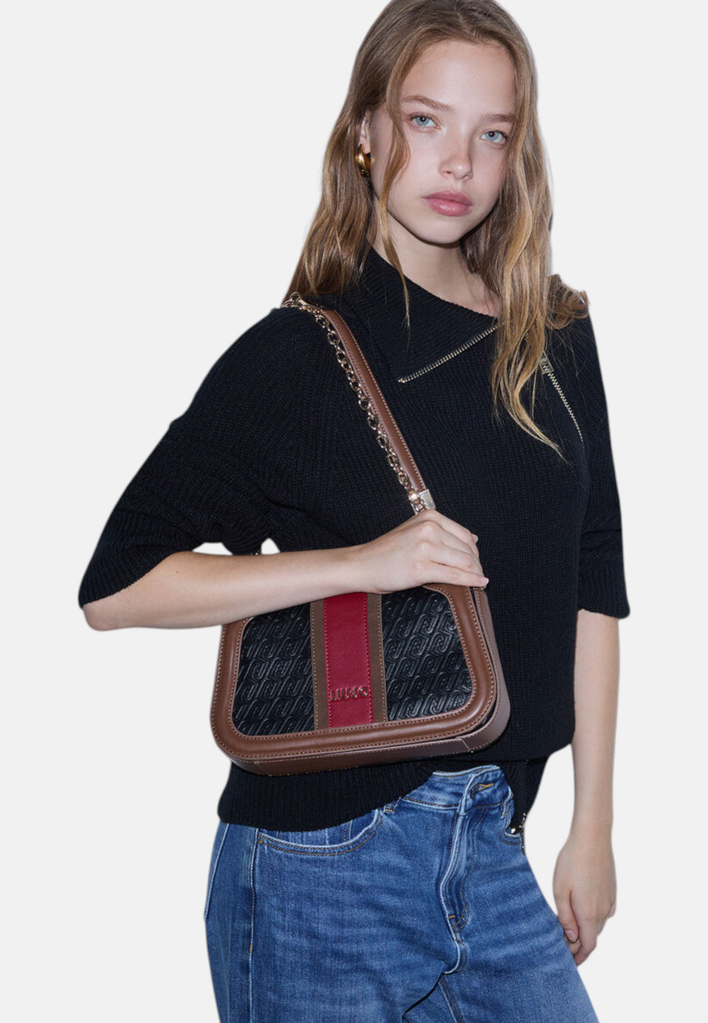 Borsa A Tracolla Donna Liu Jo Con Patta Media  AF6108E1141