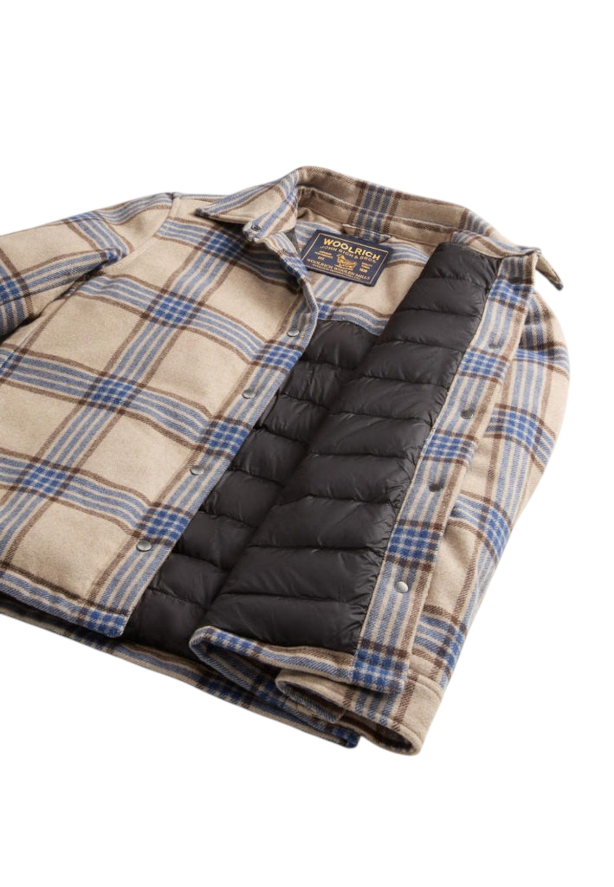 Giacca Invernale Donna Woolrich  Alaskan Wool Overshirt CFWWOS2028FRUT3046