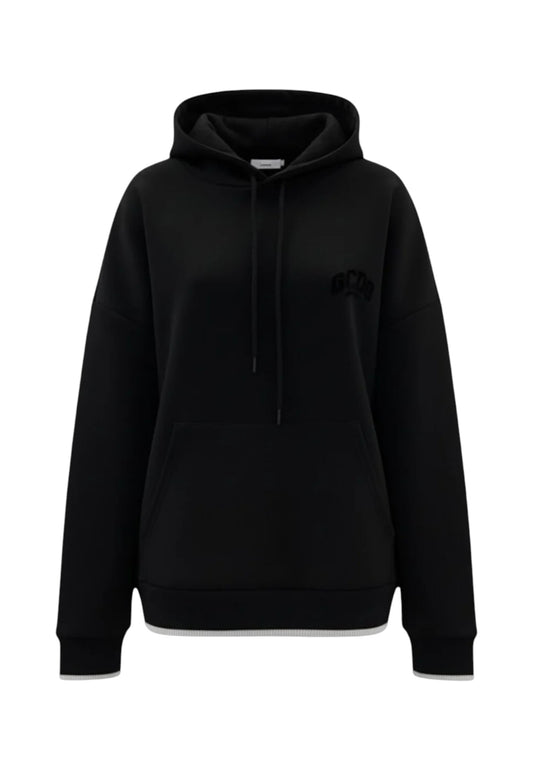 Felpa Con Cappuccio Uomo Gcds Logo Lounge Scouba  B2EM1904JJ9