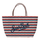 Borsa A Spalla Donna Mc2 Saint Barth Stripes Tris Crochet Tote CRO0007